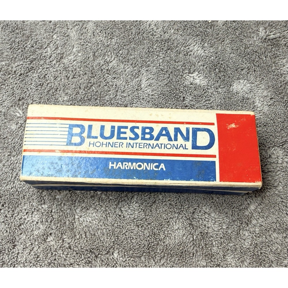 Hohner International Bluesband Harmonica 10 Hole Diatonic with Original Box